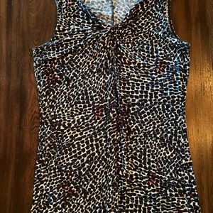 Cabi knit sleeveless blouse